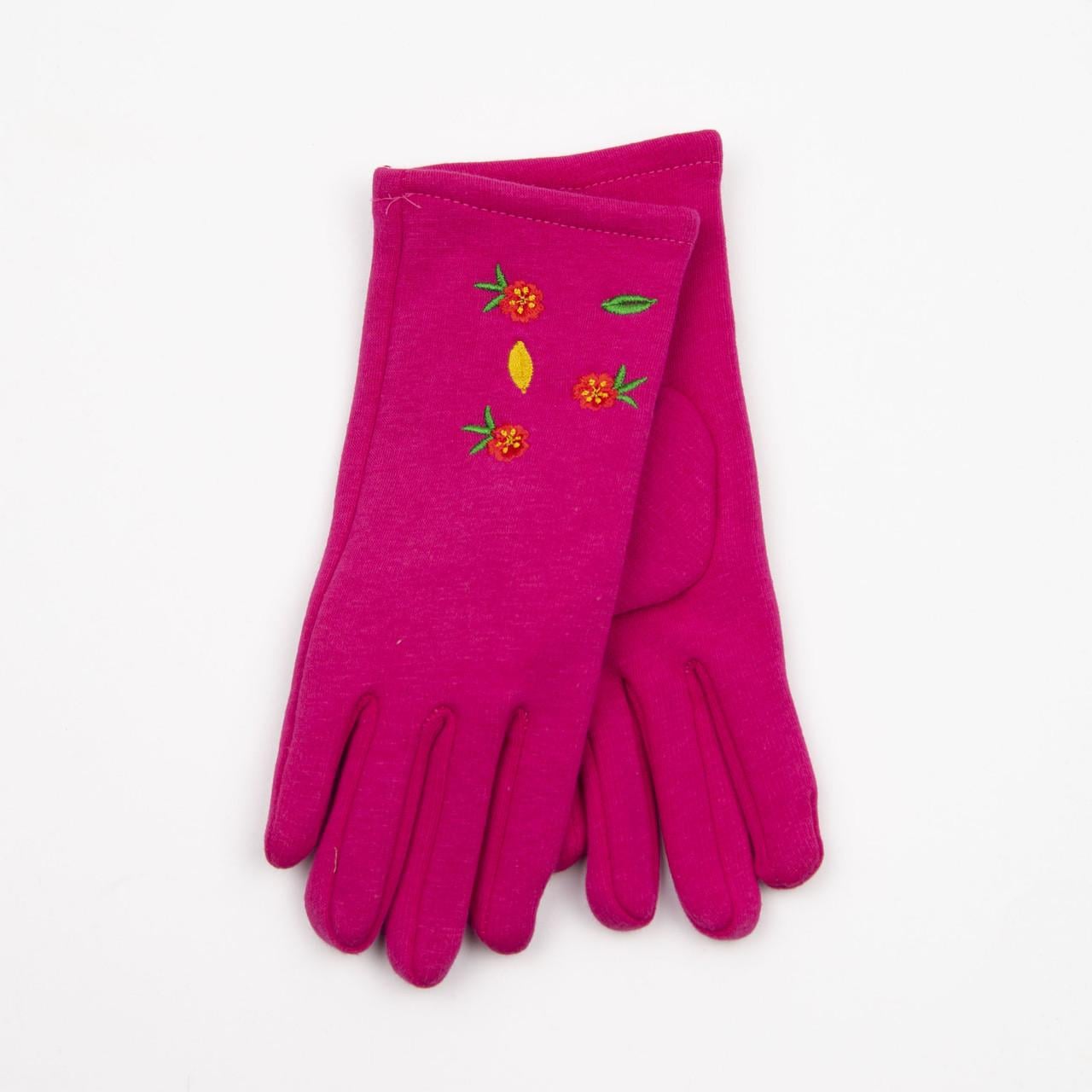 Перчатки подростковые трикотажные 18-4-13 M Розовый (DR009757)