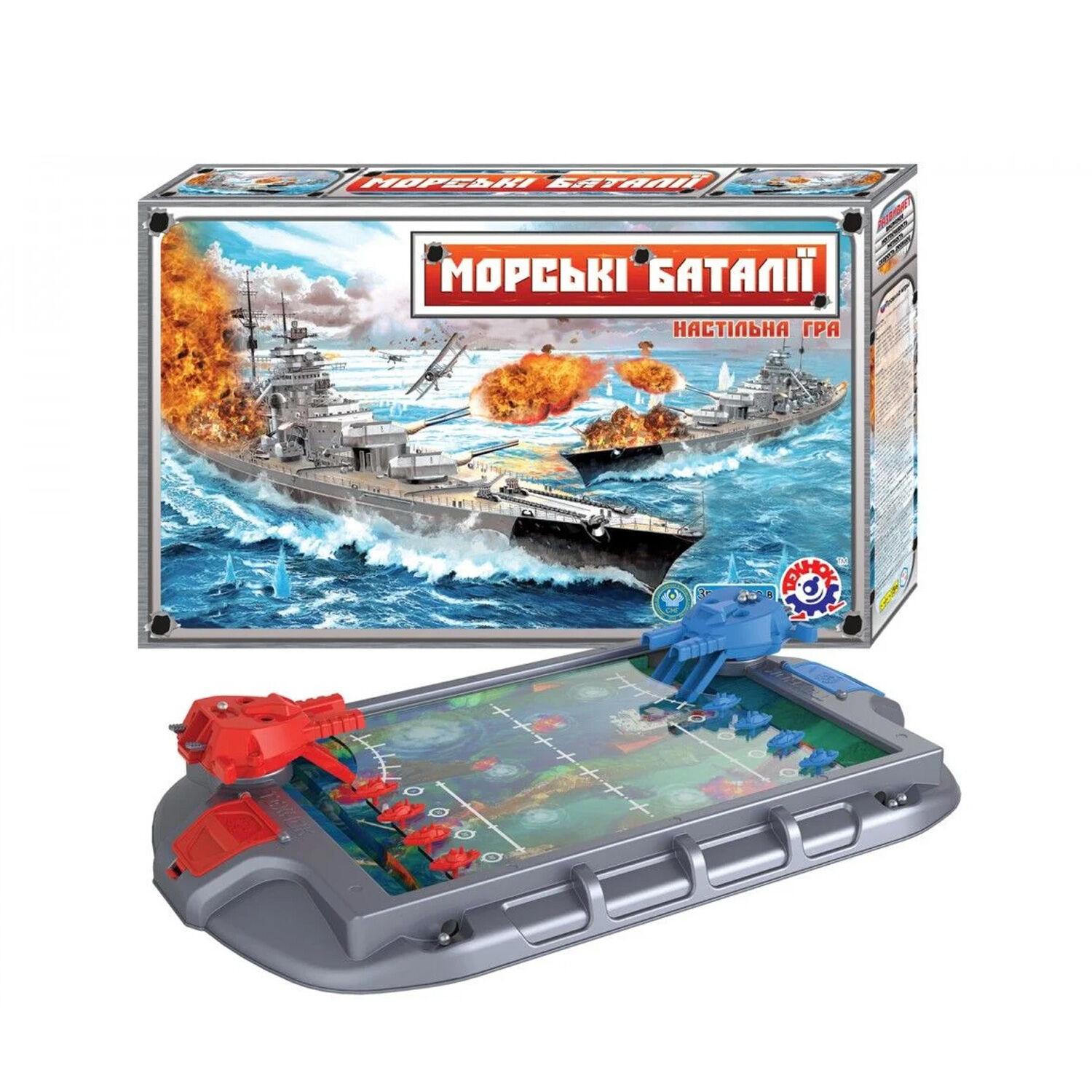 Настольная игра Technok Toys 1110 4 Морские баталии (21325)
