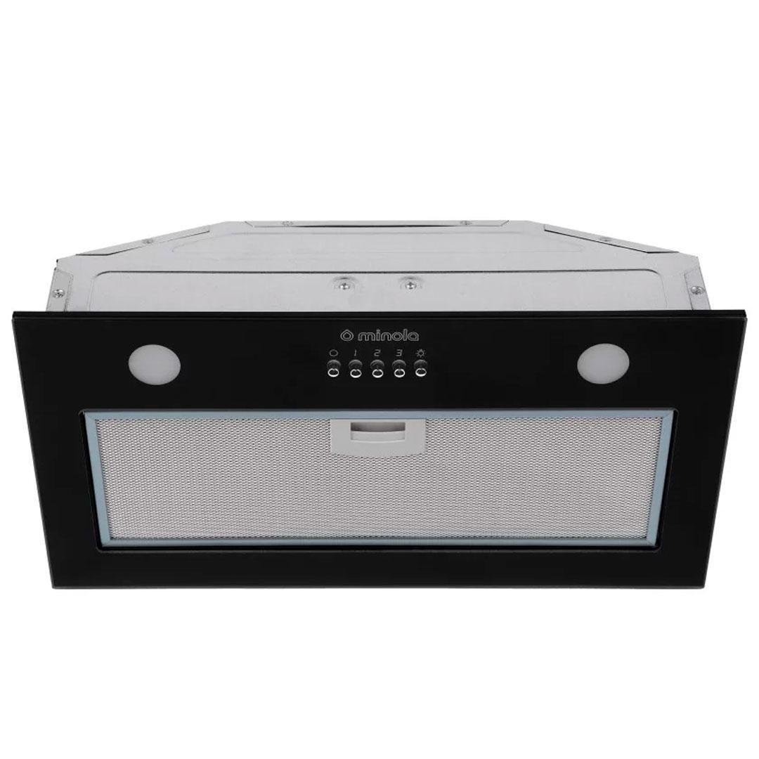 Вытяжка Minola HBI 5262 BL GLASS 700 LED Черный (5902767908061)