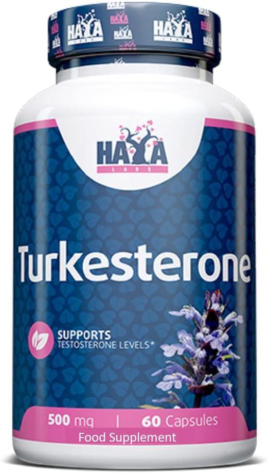 Натуральна добавка Haya Labs Turkesterone 500mg 60 капс. (00000038168)