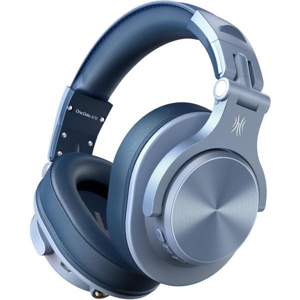Наушники Oneodio Fusion A70 Bluetooth 2в1 беспроводные и проводные 3,5/6,35 мм Sky Blue (36293729)