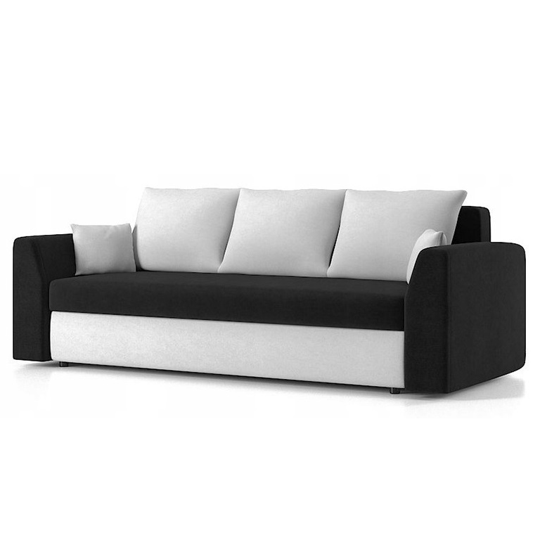 Диван Пауль 230х90 см Чорний/Молочний (25484844) Диван Пауль 230х90 см Чорний/Молочний (25484844)