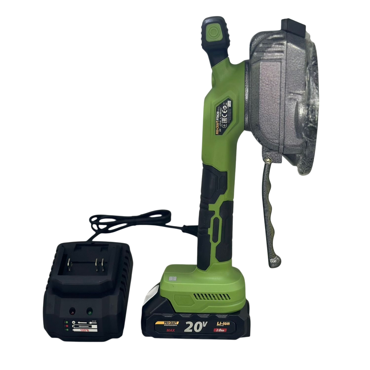 Присоска для плитки ProCraft PTM20 з 1 АКБ та зарядний пристрій - фото 2