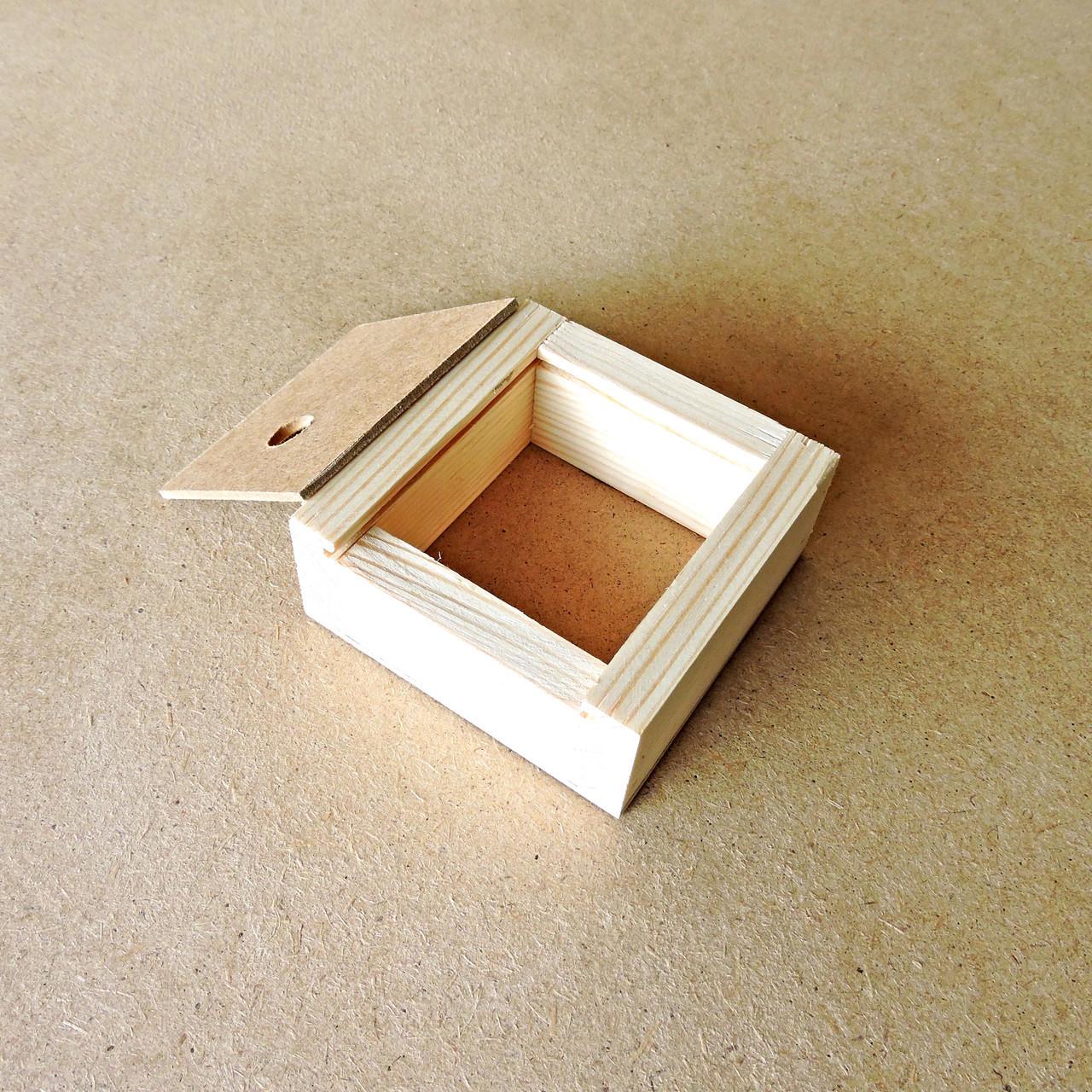 Пенал деревянный Ландыш 12х10х4 см (ПНЛ-01101204)