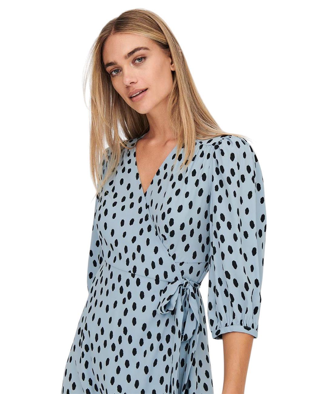 Платья женские Only Olivia 326325-18 M Голубой (32632518390) - фото 5