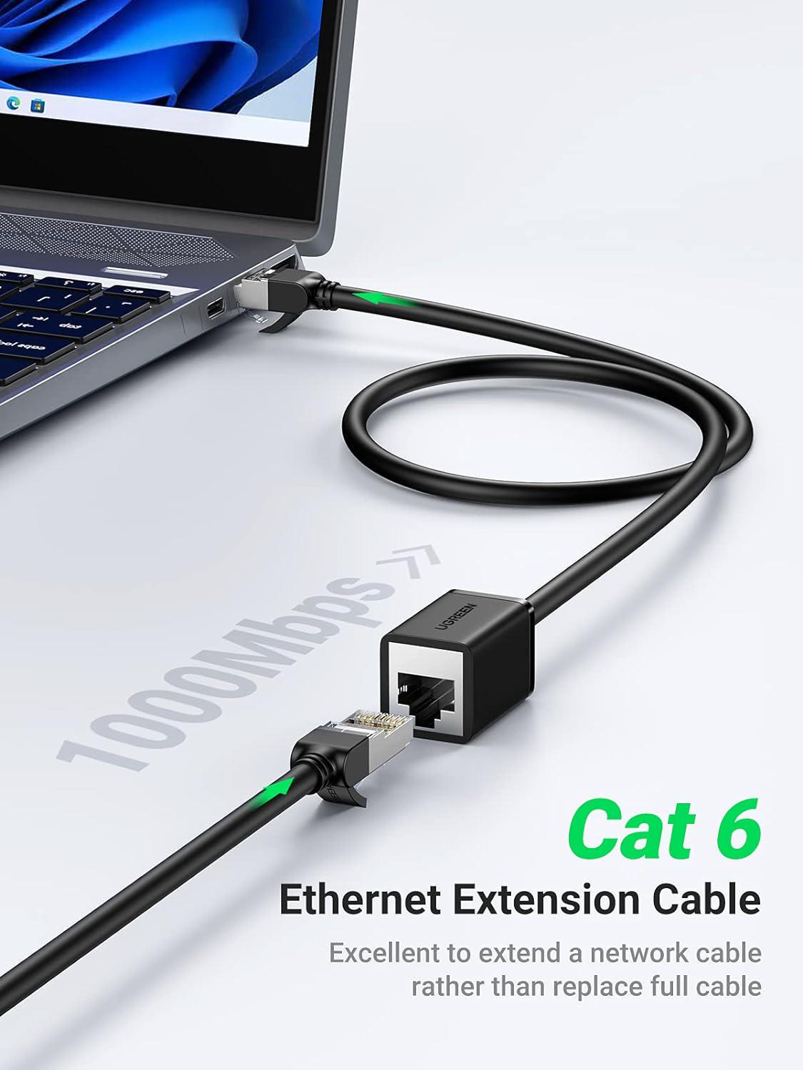 Интернет-удлинитель UGREEN Cat.6 1 Гбит/с 250МГц F/UTP RJ45 LAN RJ 45 Cat6 1 м Черный (11279) - фото 7 Интернет-удлинитель UGREEN Cat.6 1 Гбит/с 250МГц F/UTP RJ45 LAN RJ 45 Cat6 1 м Черный (11279) - фото 7