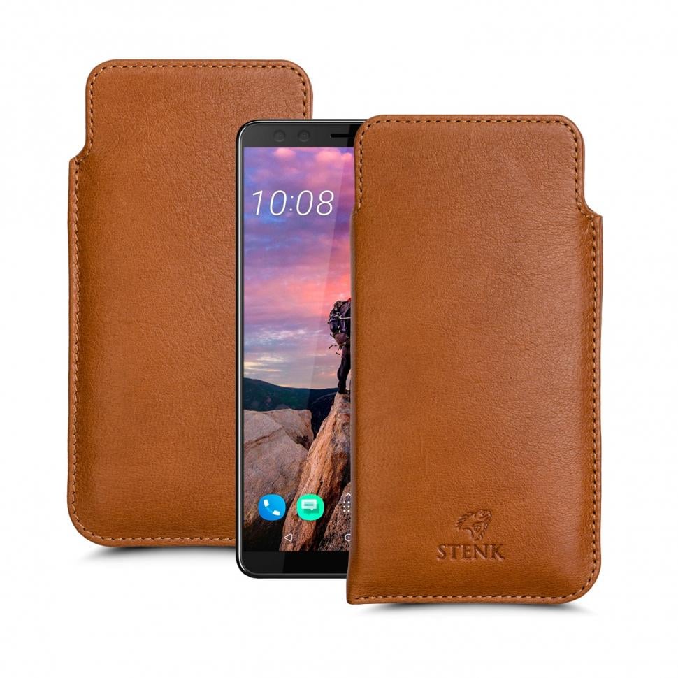 Футляр Stenk Elegance для HTC U12 Plus Camel (63421)