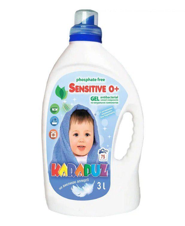 Гель для прання дитячої білизни Карапуз Sensitive 3 л (143741)