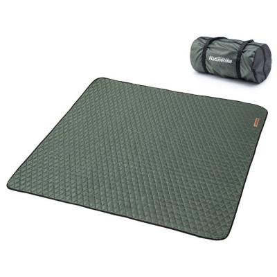 Коврик туристичний Naturehike NH20FCD11 водовідштовхувальний з сумкою 180х145 см Moss Green (6927595766156) - фото 2