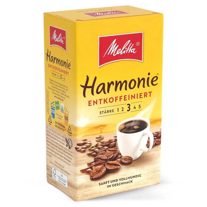 Кава мелена без кофеїну Melitta Harmonie 500 г (13348759)