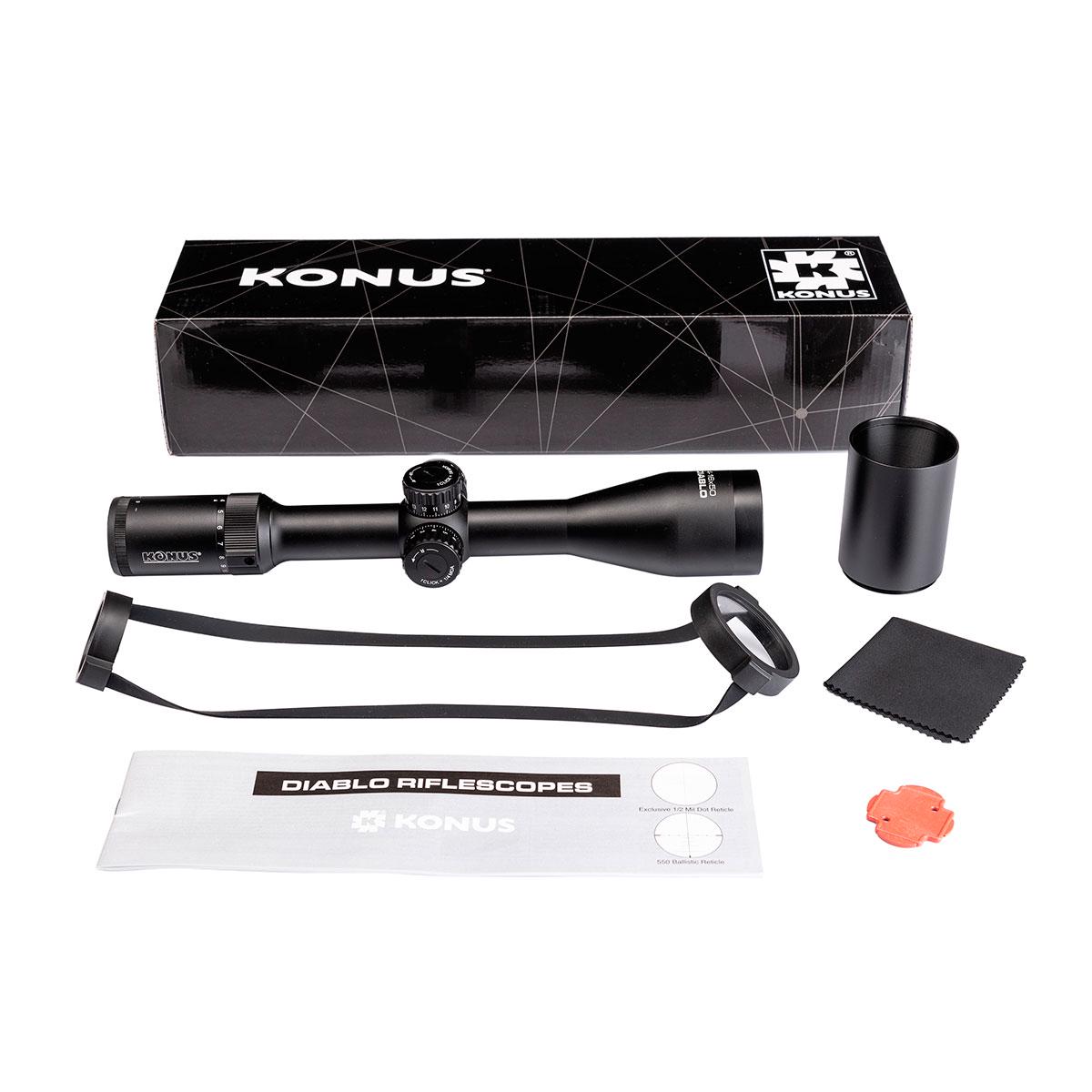 Оптический прицел Konus DIABLO 4-16x50 550 IR (db7172) - фото 5