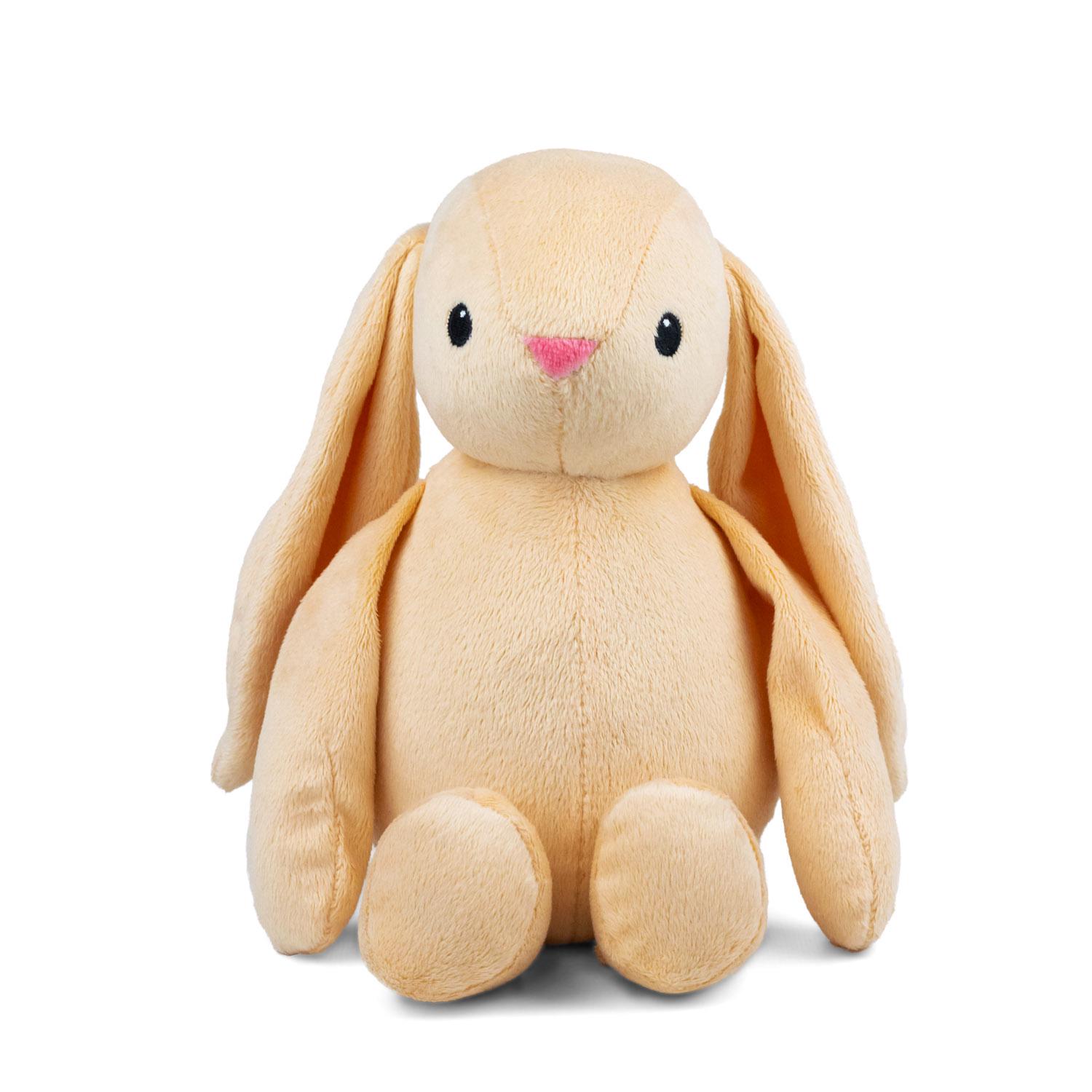 М'яка іграшка KidsQo Зайчик Хагсі 23 см Бежевий (KD7220) - фото 3