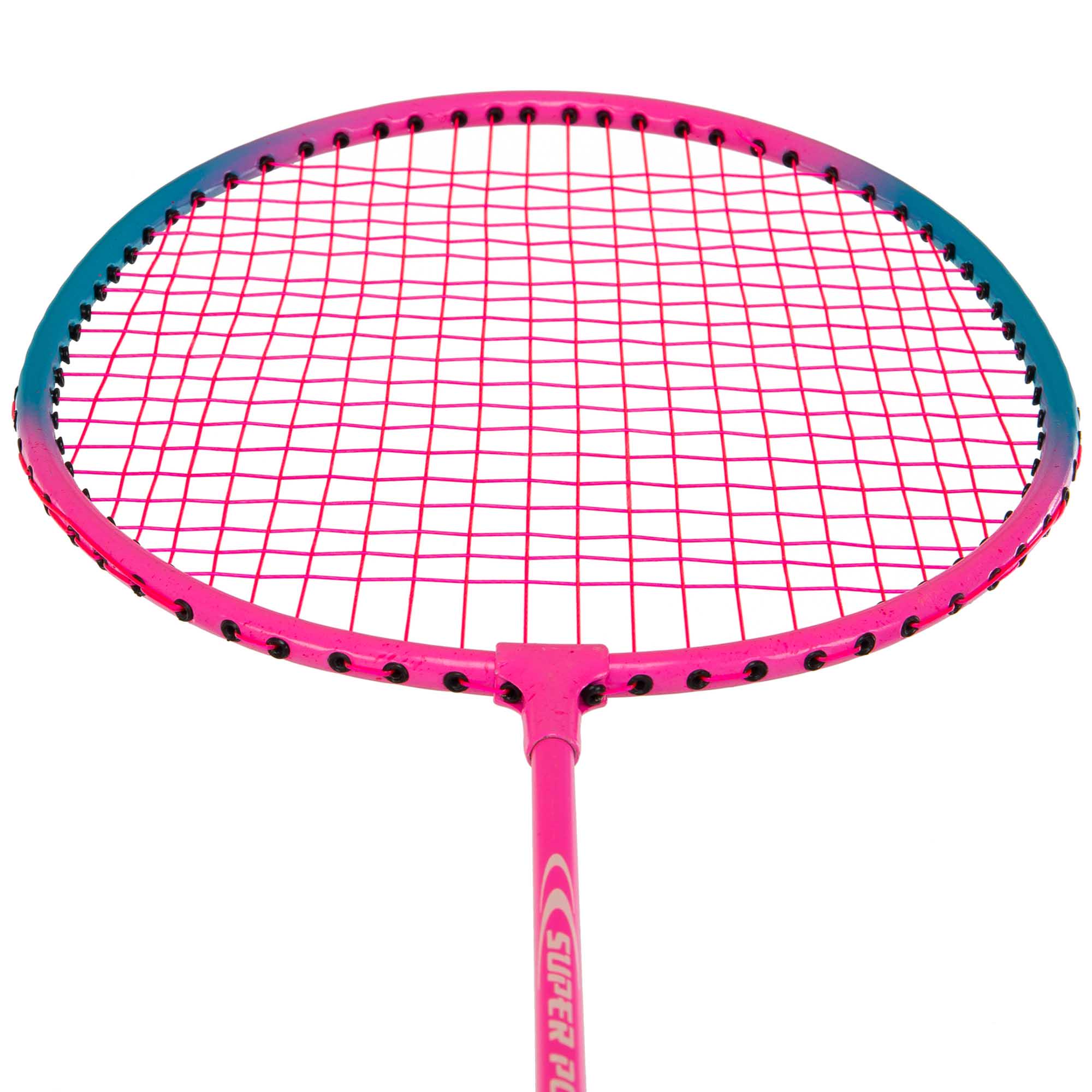 Набір для бадмінтону Fox Fox-6636 2 ракетки в чохлі Рожевий (FOX-6636_Розовый) - фото 7