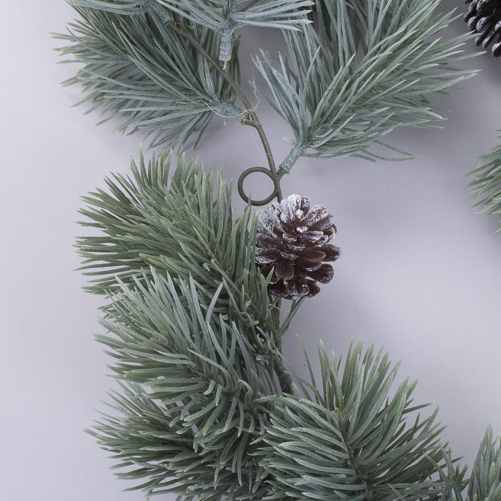 Гірлянда з ялини з шишками 190 см Блакитний (5104) - фото 2 Гірлянда з ялини з шишками 190 см Блакитний (5104) - фото 2