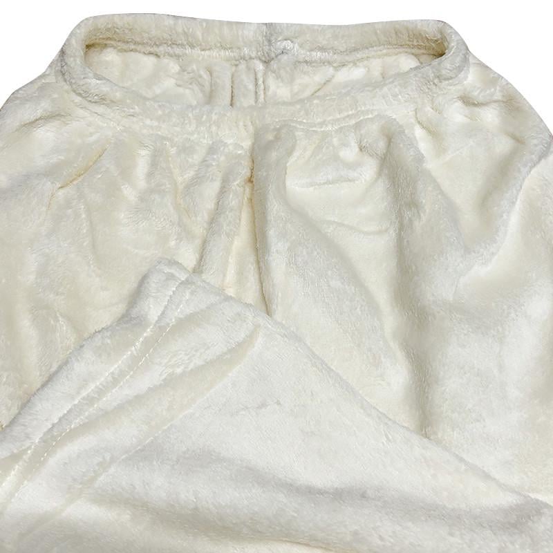 Пижама женская теплая Lesko 301 Bear Pink рубашка с длинным рукавом и штанами M Белый (2425967372) - фото 3 Пижама женская теплая Lesko 301 Bear Pink рубашка с длинным рукавом и штанами M Белый (2425967372) - фото 3