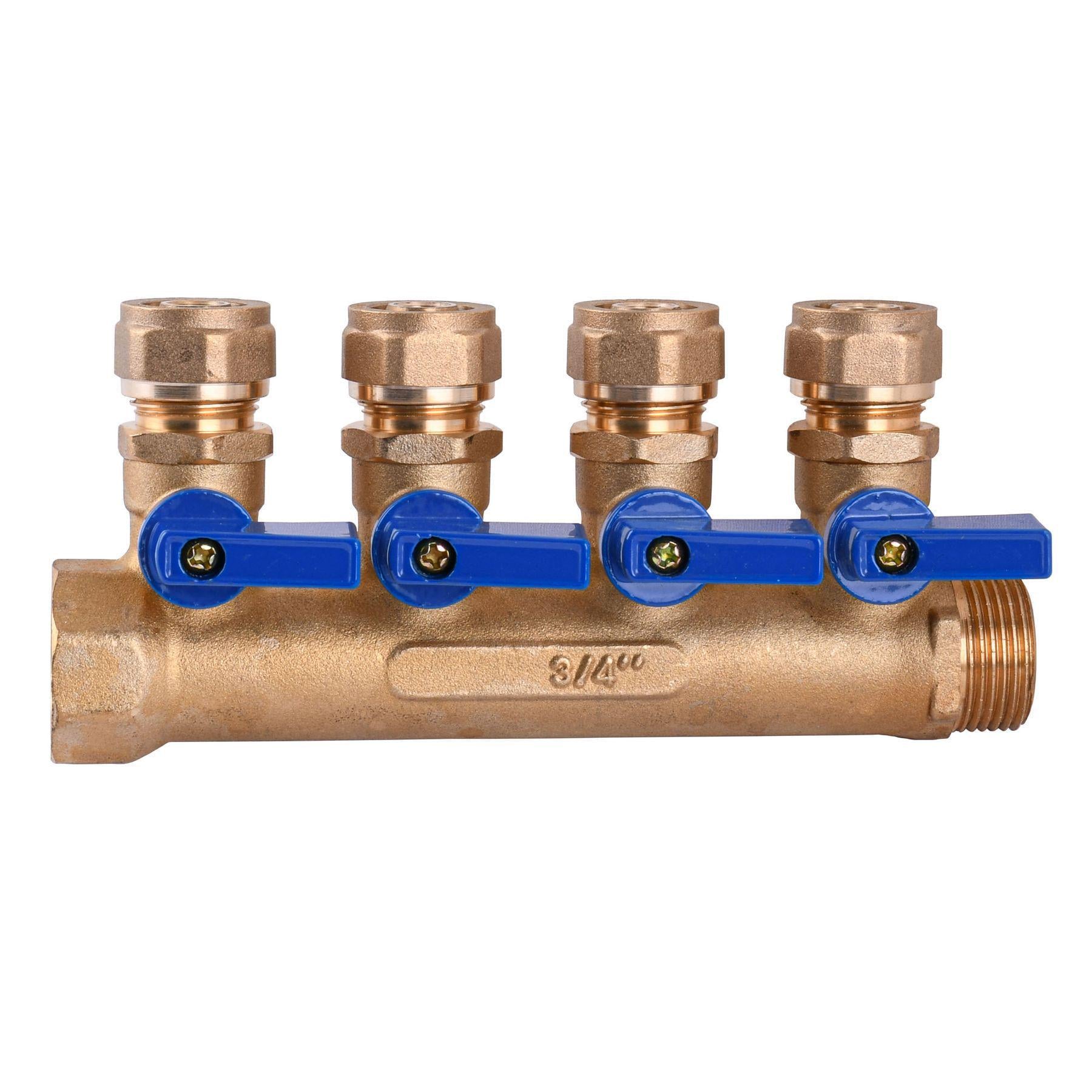 Колектор Cristal 3/4х16" 4-ої з перекриванням NM-1018 (000001361)