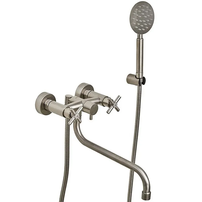 Смеситель для ванны MIXXUS DVE-006-B Euro из нержавеющей стали SUS304 (MI6083)