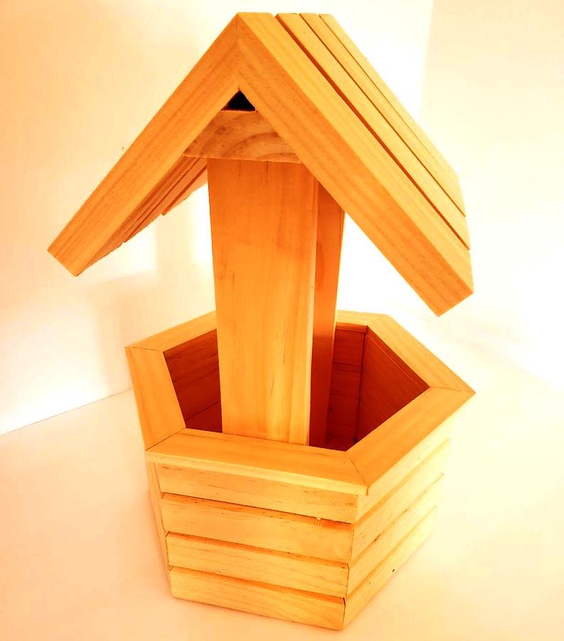 Криниця декоративна із дерева Кватра Ваніль (КОС-002602)