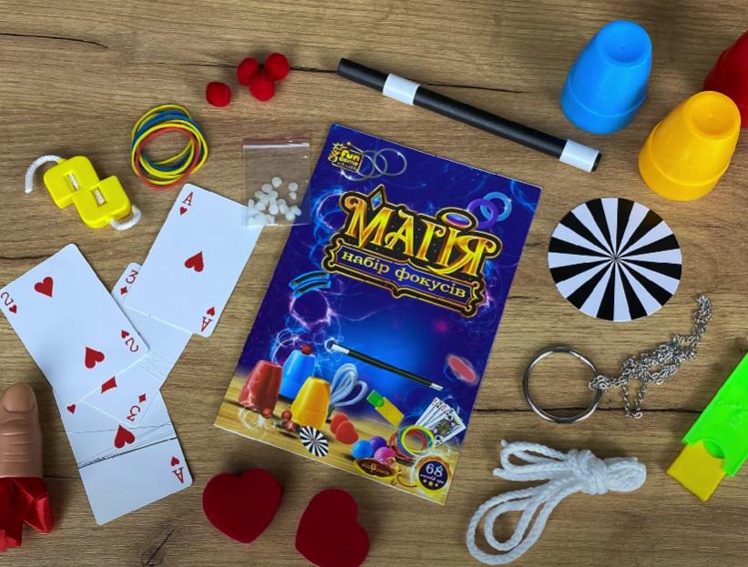 Игровой набор 4FUN Game Club Набор фокусов Магия 68 способов игры (72168) - фото 2 Игровой набор 4FUN Game Club Набор фокусов Магия 68 способов игры (72168) - фото 2