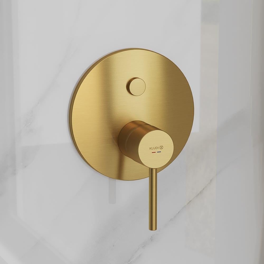 Смеситель для душа Kludi Bozz Золотой матовый (38659N076)