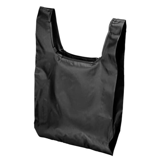 Сумка шоппер складная Эко для покупок многоразовая 36х53 см Черный