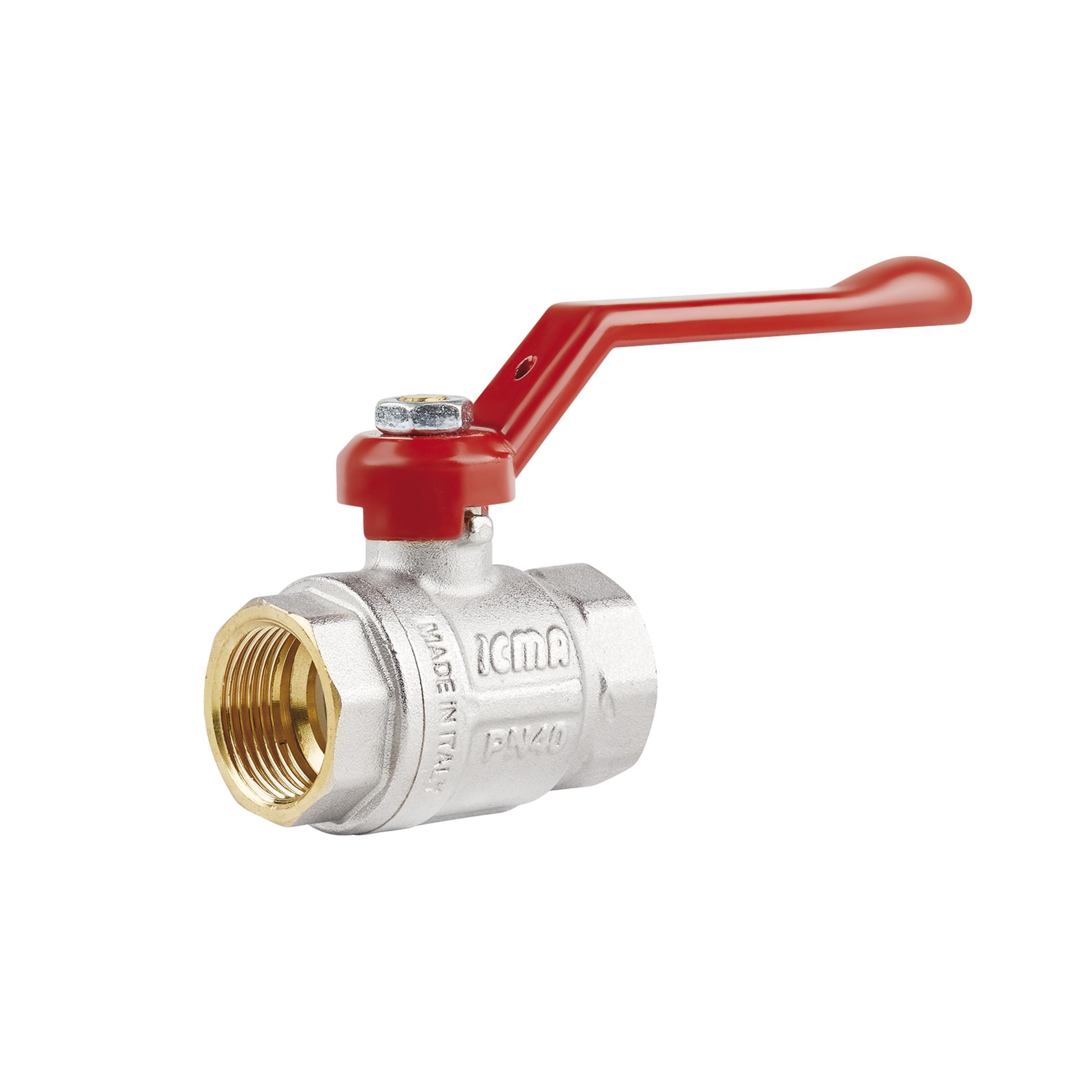 Кран шаровой Icma 3/4" прямой №350 (15519) Кран шаровой Icma 3/4" прямой №350 (15519)
