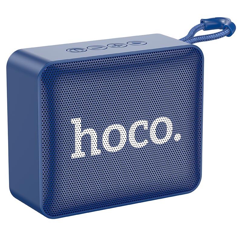 Портативная колонка Bluetooth Hoco BS51 Gold brick sports Navy Blue (00000062792_2)