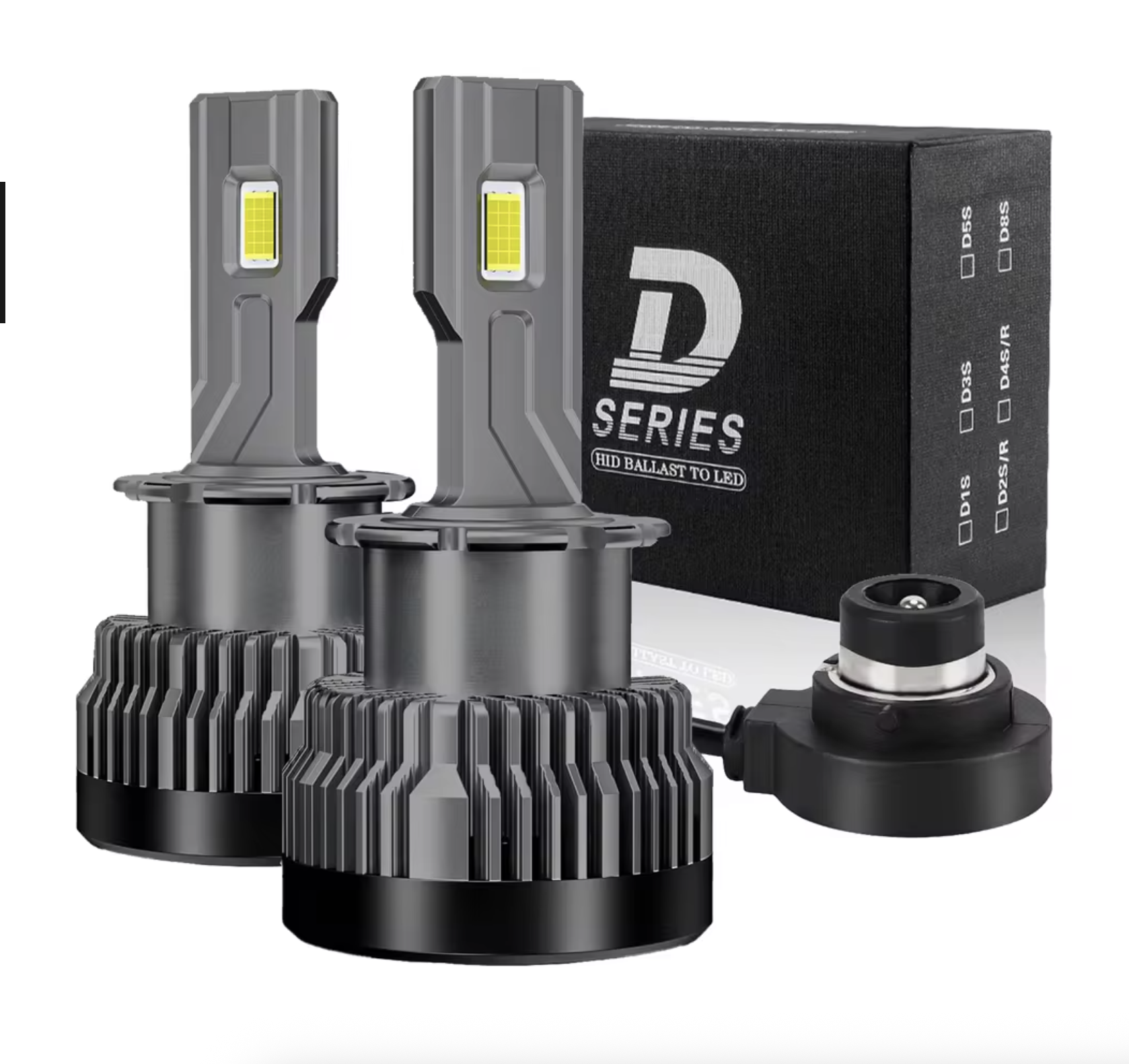 Автомобильные лампы LED D2S Canbus CSP 35W 70W 12000Lm 6000K 2 шт.