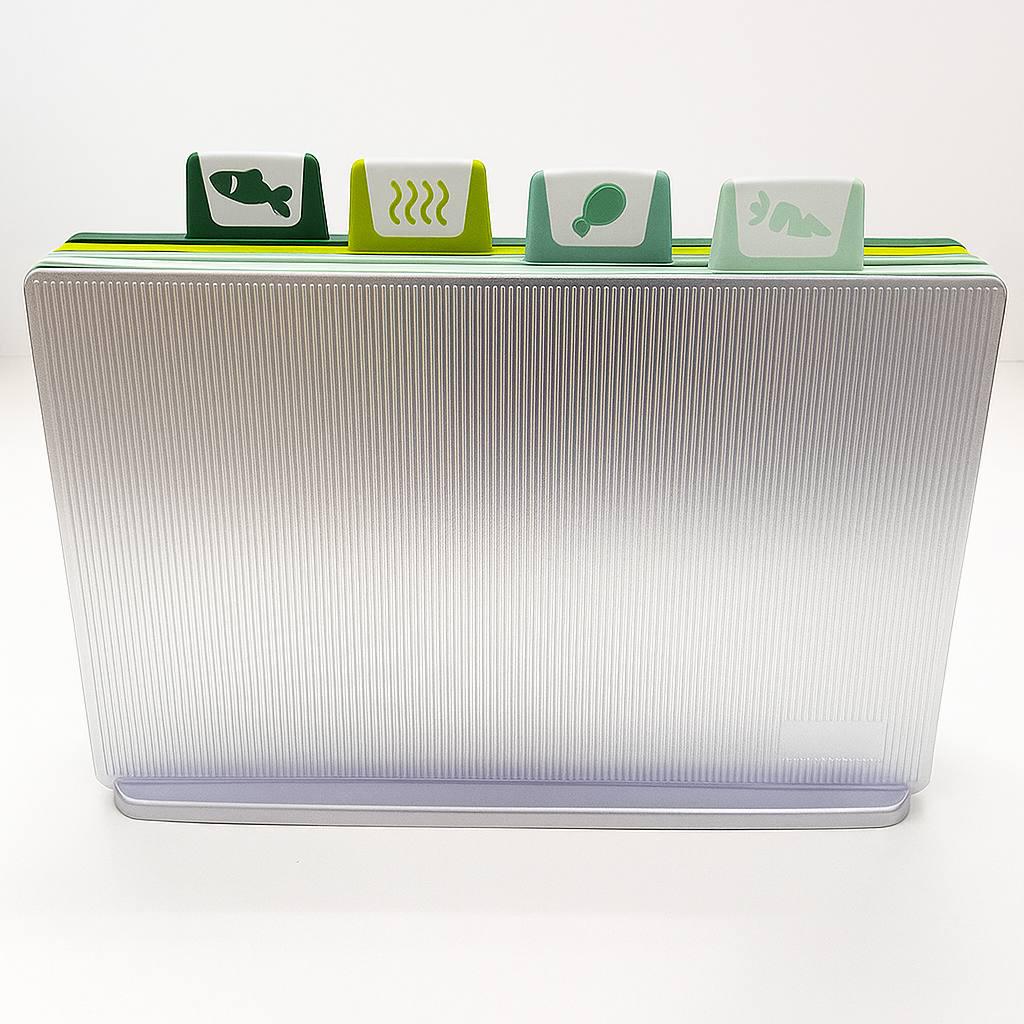 Набор разделочных досок для мяса, овощей, рыбы, готовой пищи 4 шт. 30х20 см (30078977)