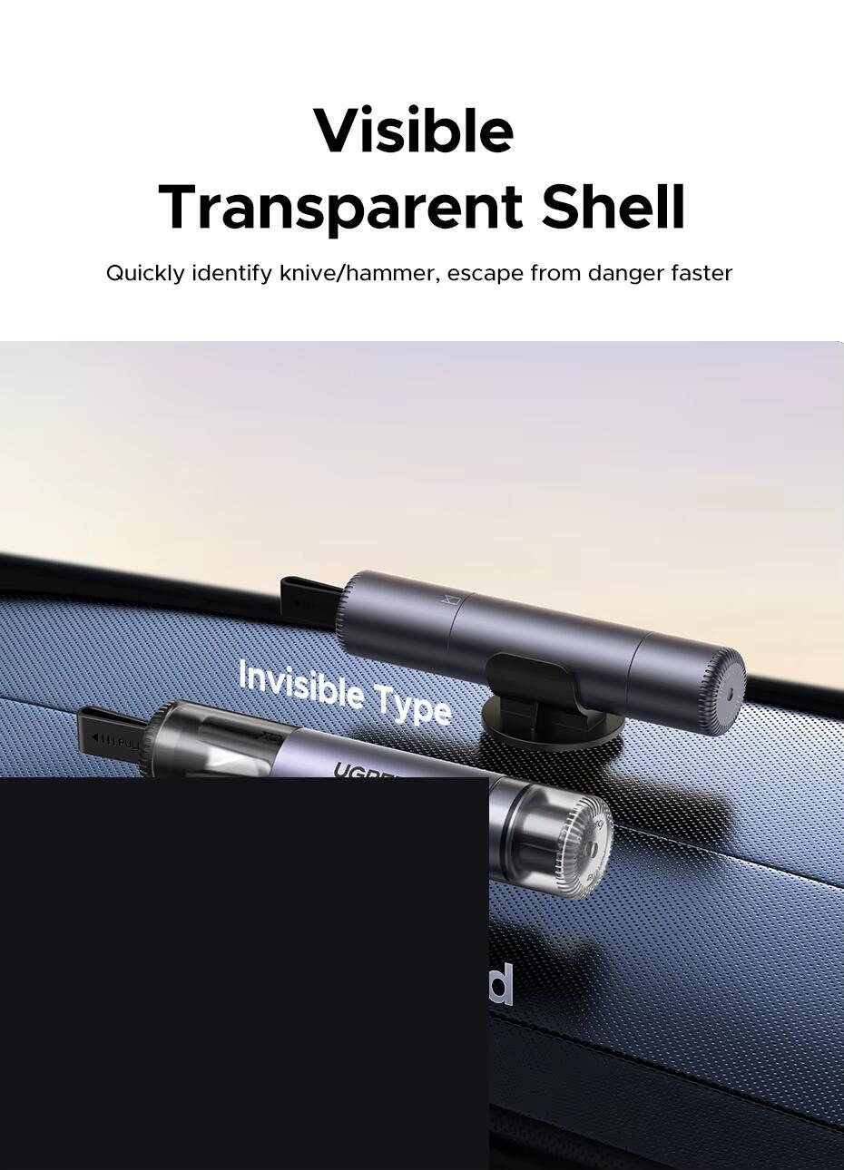 Різак для ременів безпеки UGREEN LP821 Grey (35347) - фото 7 Різак для ременів безпеки UGREEN LP821 Grey (35347) - фото 7