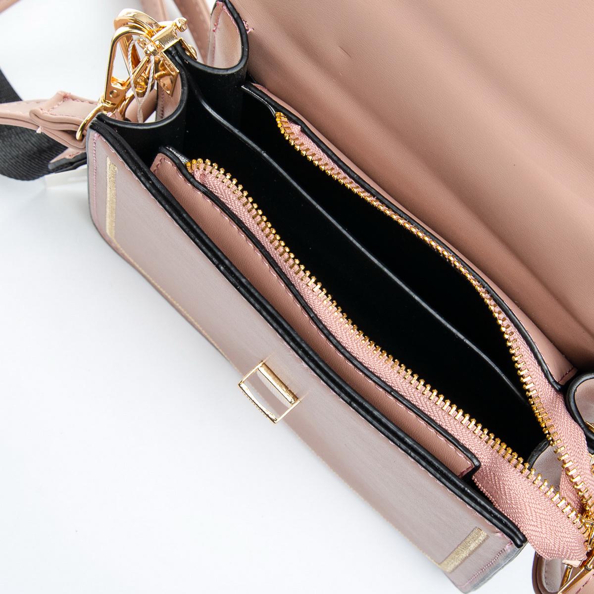 Женская сумочка-клатч Fashion 6983 Пудровый - фото 4