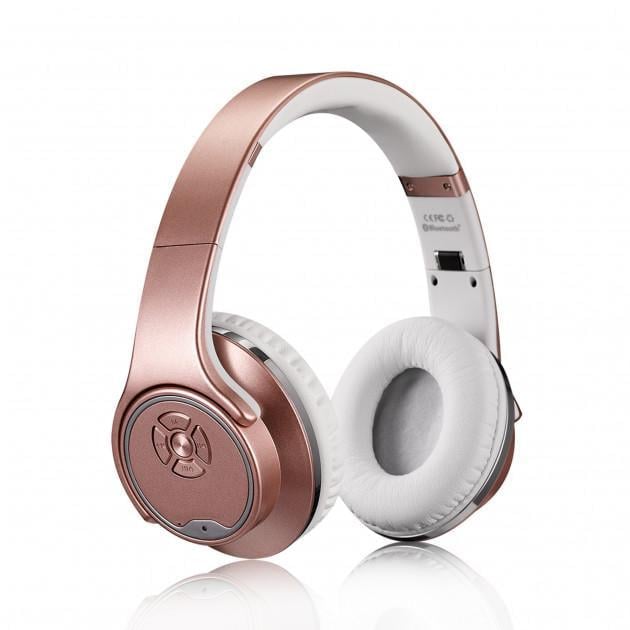 Наушники-колонки Bluetooth беспроводные 2в1 SODO MH1 Pink