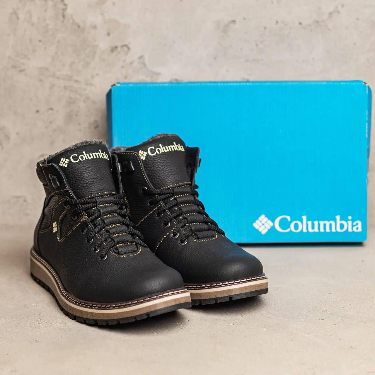 Ботинки мужские зимние Columbia классические р. 40 Коричневый (21176227) - фото 8