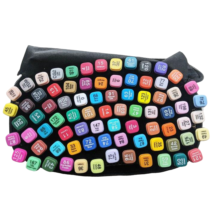 ᐉ Набор скетч-маркеров для рисования профессиональных Touch Raven ...