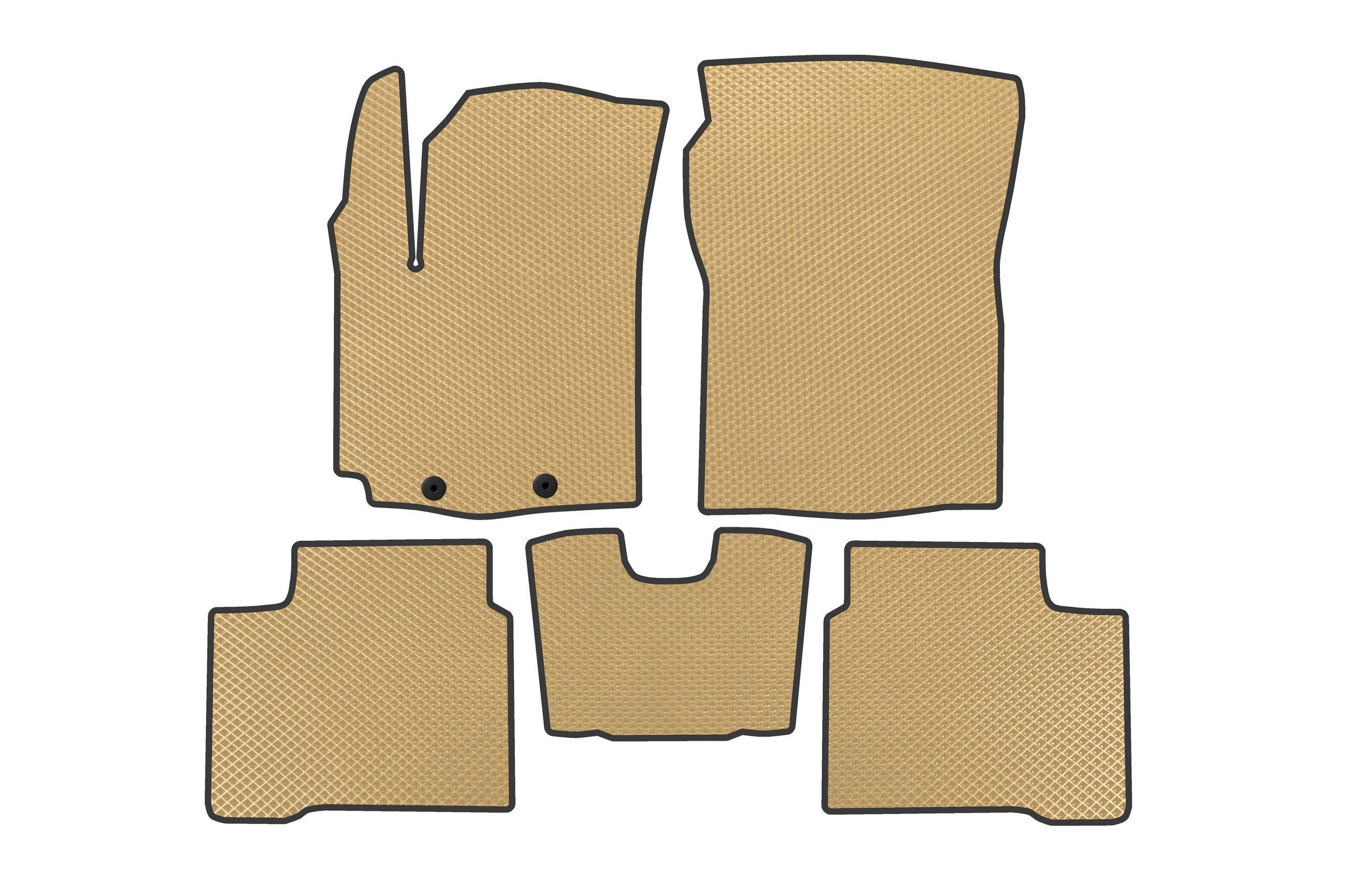 Коврики в автомобиль EVA Digital Designs для Suzuki Swift 2017-2024 гг. этилвинилацетат Бежевый (183735)