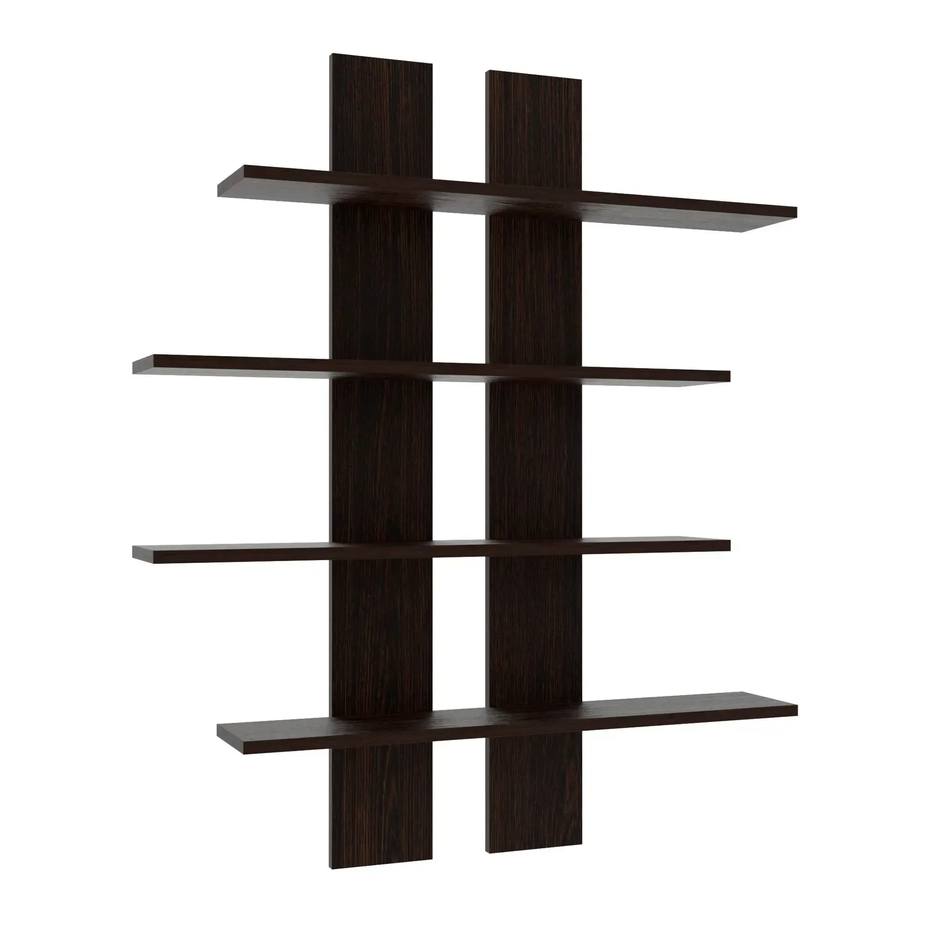 Полиця навісна Kontinent ПН-6 91х16х110 см Венге Магія (85971944) - фото 1 Полиця навісна Kontinent ПН-6 91х16х110 см Венге Магія (85971944) - фото 1