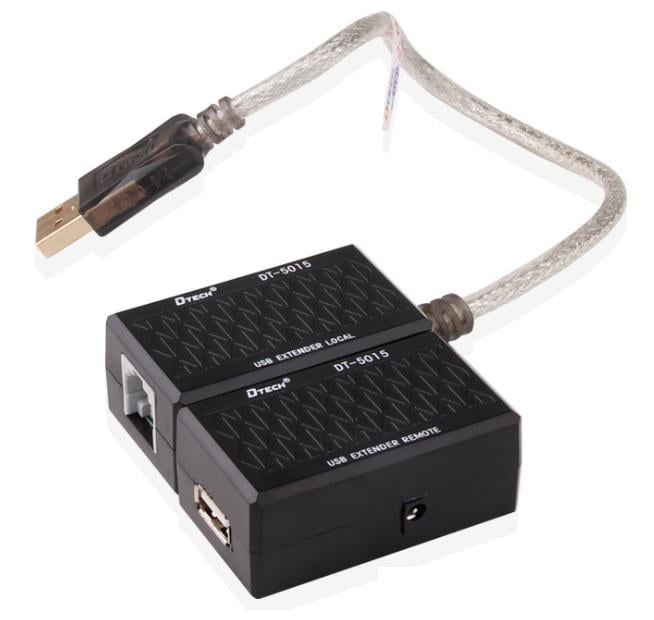 Удлинитель DTECH активный USB - UTP до 60 м (DT-5015)