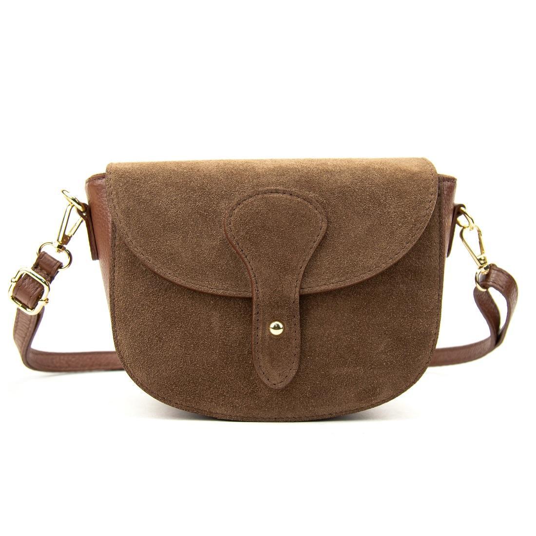 Женская сумка замшевая Firenze Italy F-IT-9876C Рыжый (2798991938) - фото 3