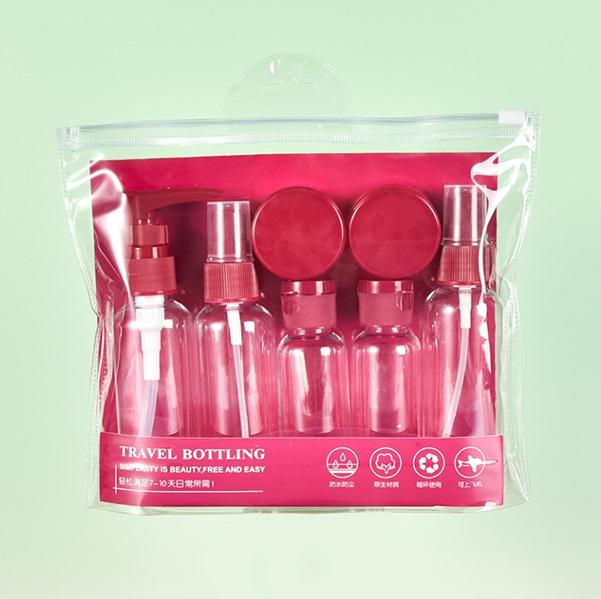 Набір дорожній 18589 8 пр. Бордовий (5011835) Набір дорожній 18589 8 пр. Бордовий (5011835)