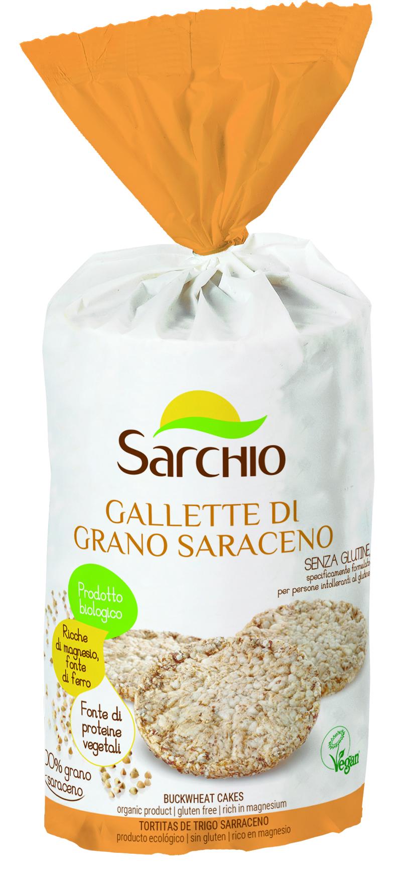 Хлібці гречані Sarchio 100 г