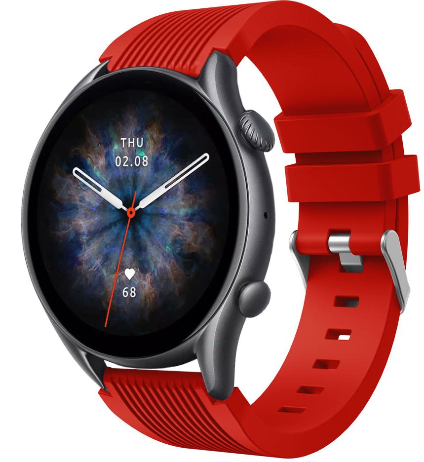 Ремешок Line для Amazfit GTR 3 Pro Red (23750-2D)