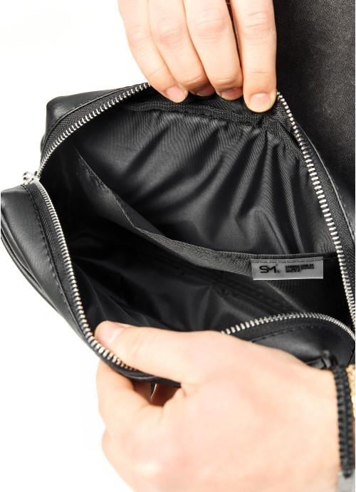 Сумка мужская экокожа водостойкая Черный (2618898452) - фото 8 Сумка мужская экокожа водостойкая Черный (2618898452) - фото 8