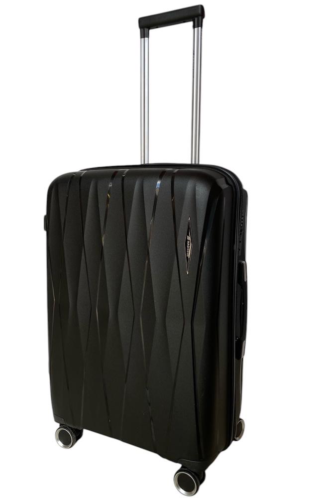 Чемодан Madisson 51103 средний 63 л Черный (51103-M-Black) - фото 2