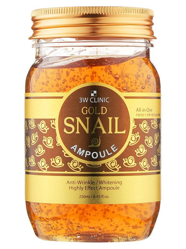 Сыворотка для лица 3w Clinic Gold Snail Ampoule (174121)