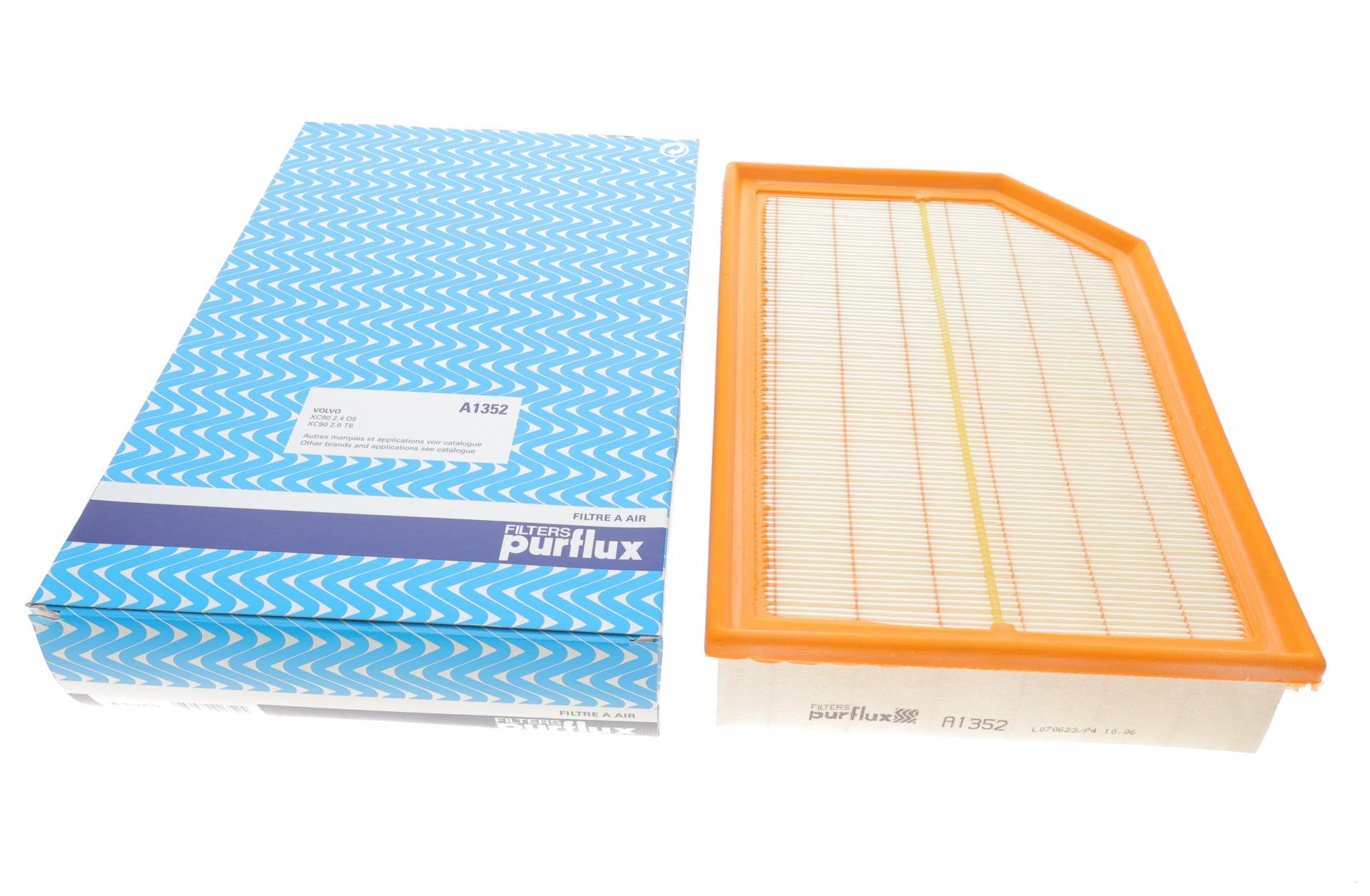 Фильтр воздушный PURFLUX для Volvo XC90 02-14- (A1352)