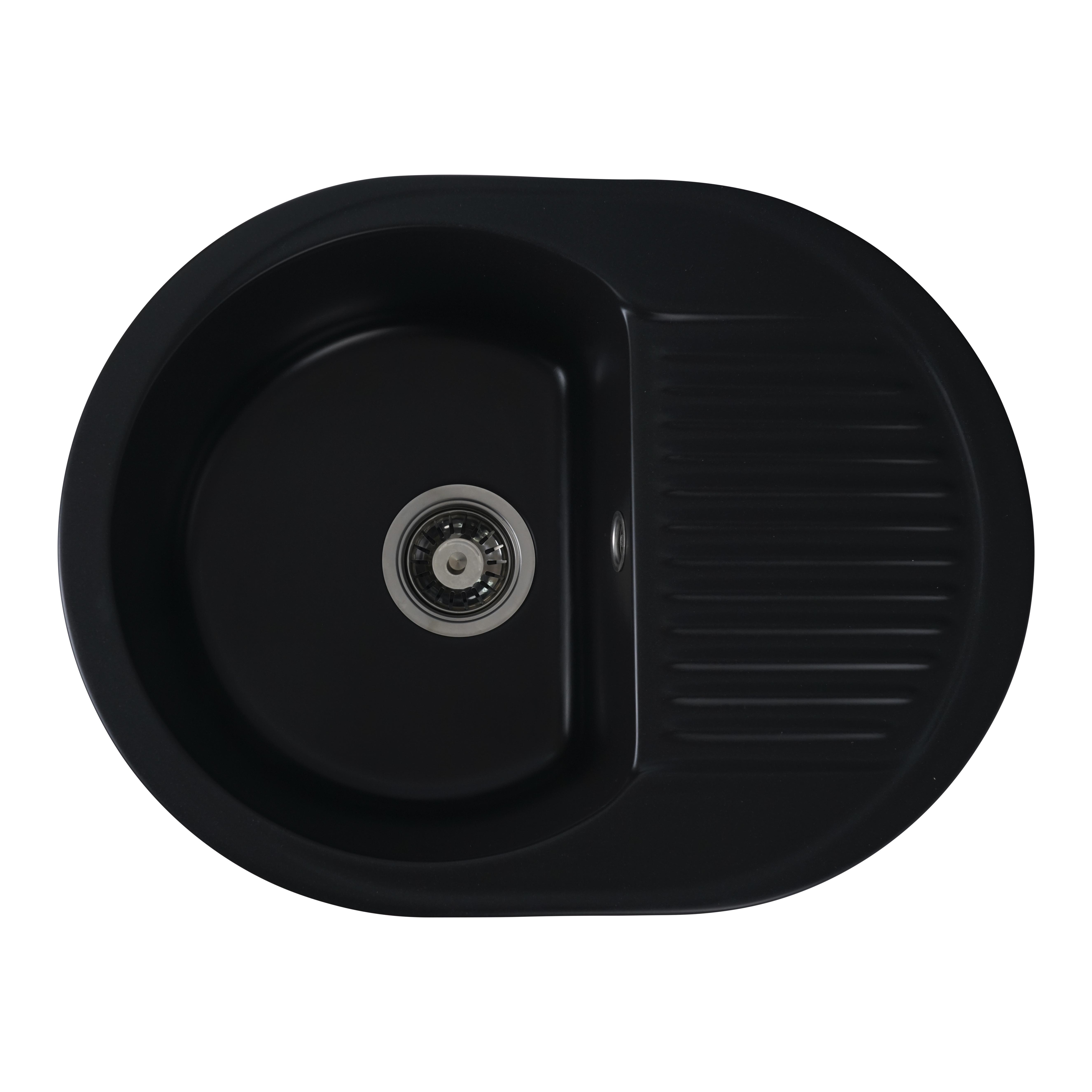 Мойка для кухни Platinum 6247 Bora гранит глянец Черный