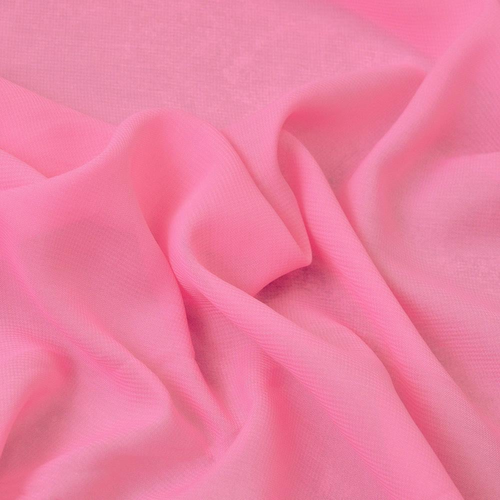 Ткань шифон Мульти Розовый (16321)