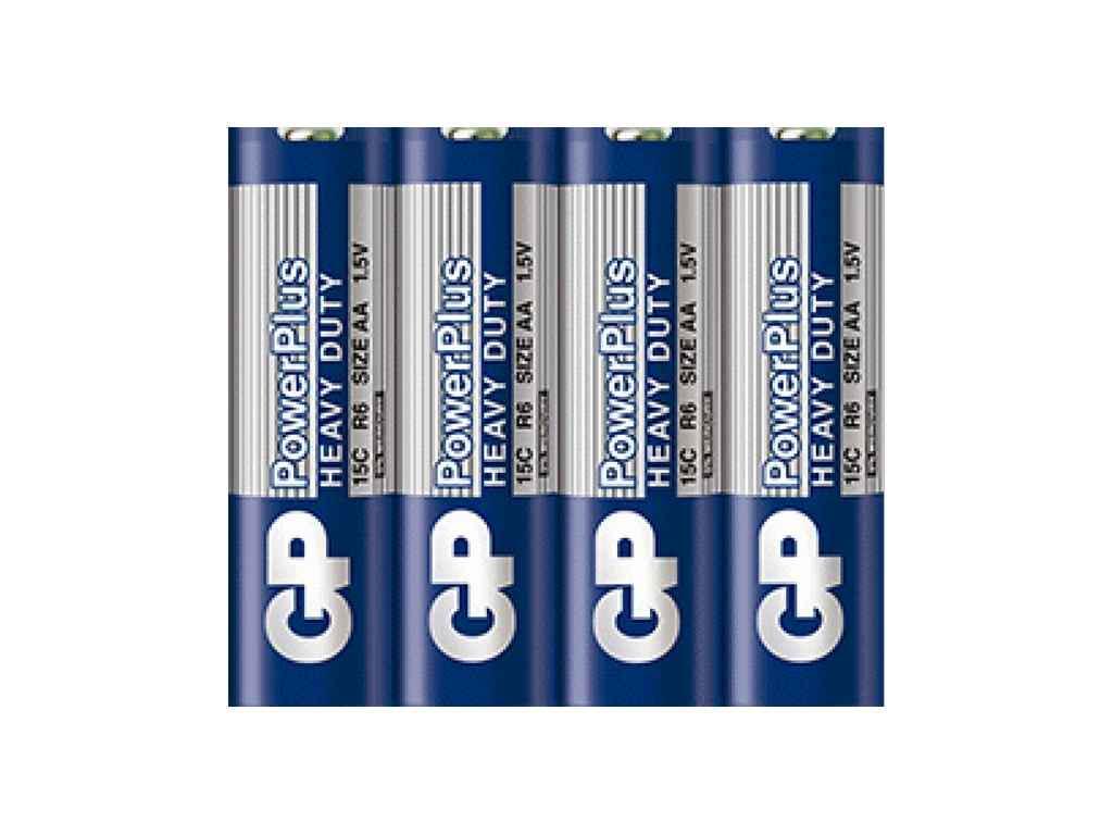 Батарейка GP R06 POWERPLUS 1,5V солевая 15C-S 4 шт. (1017314)