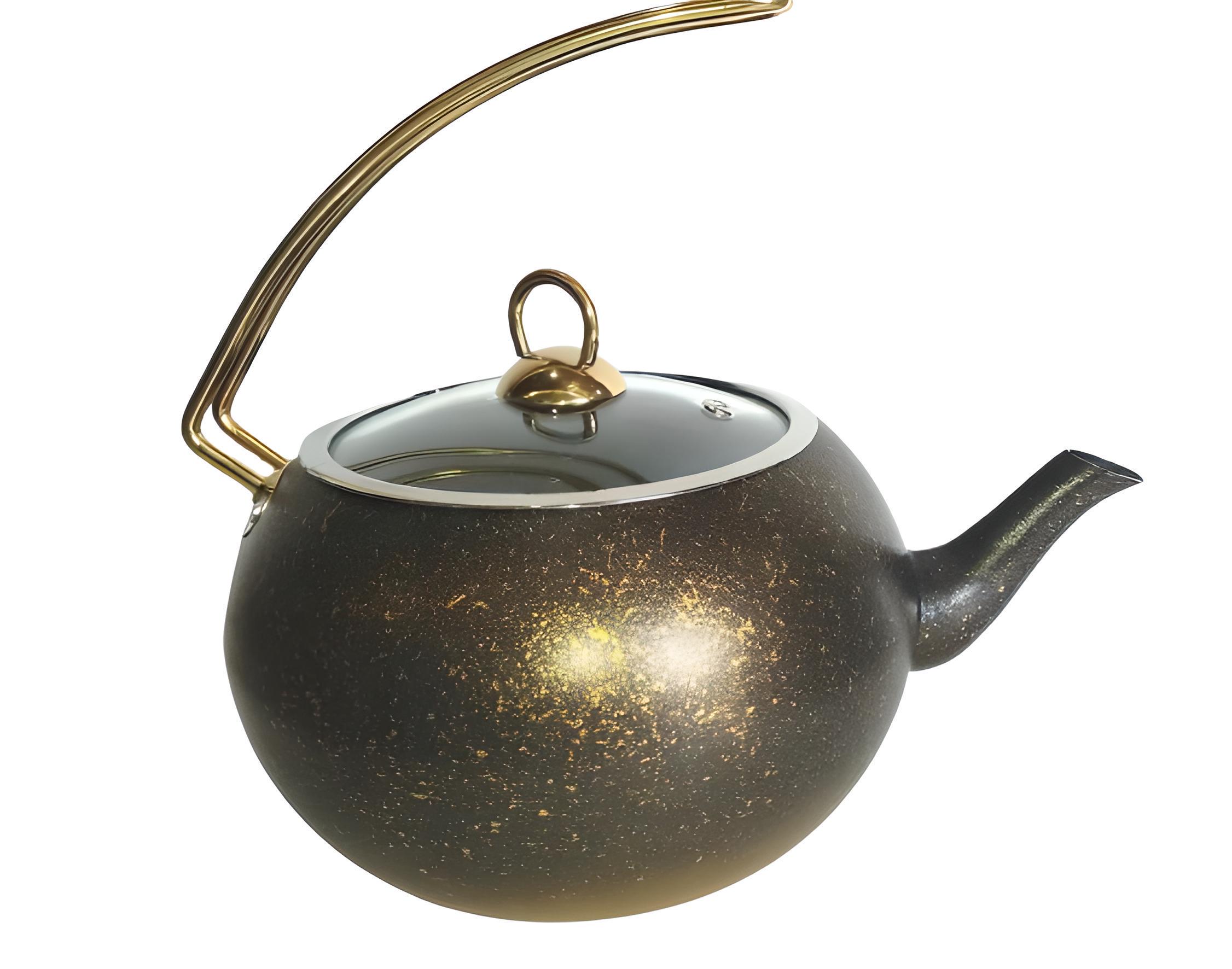 Чайник OMS Collection 8211-XL 3 л Gold (89682) - фото 2 Чайник OMS Collection 8211-XL 3 л Gold (89682) - фото 2