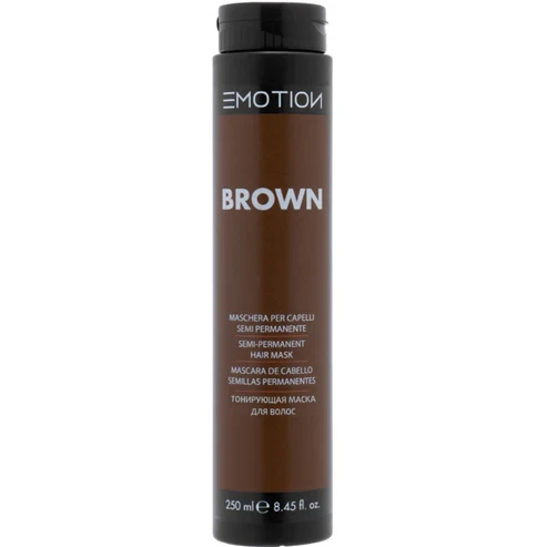 Тонирующая маска для волос KROM EMOTION COLOR MASK 250 мл Brown